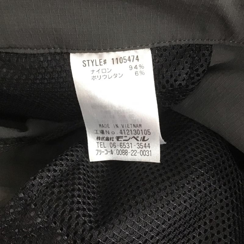 モンベル mont-bell パンツ ショートパンツ 1105474 ストレッチO.D.ショーツ L ロゴ、文字 ダークグレー / ダークグレー / レディース USED 古着 中古 10108612