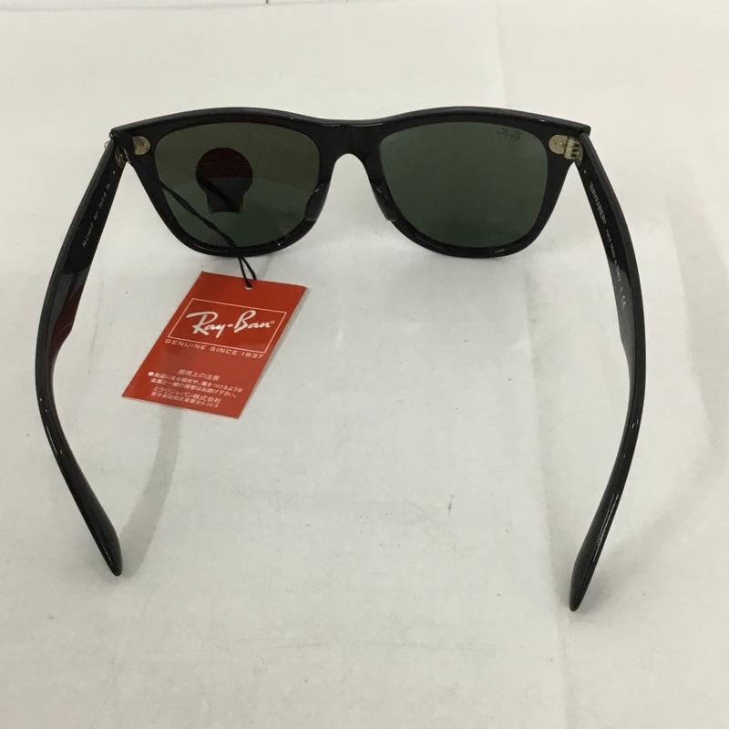 レイバン Ray-Ban めがね・サングラス サングラス RB2140-F WAYFARER カラーレンズ ケース付き ロゴ、文字 黒 / ブラック / メンズ USED 古着 中古 10129405