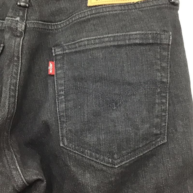 リーバイストラウスアンドコー Levi Strauss & co. パンツ デニム、ジーンズ デニムパンツ スリムパンツ カジュアルパンツ ストレッチパンツ 32インチ 無地 黒 / ブラック / メンズ USED 古着 中古 10137034