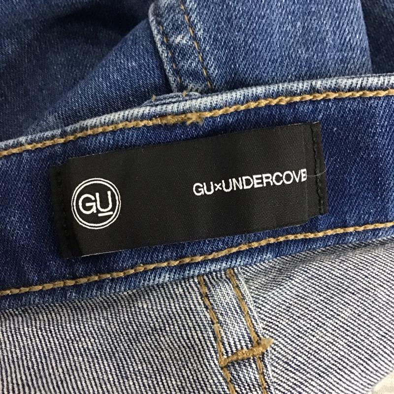 ジーユー GU パンツ デニム、ジーンズ 321-351032 XL 無地 インディゴ / インディゴ /  メンズ USED 古着 中古 10123564