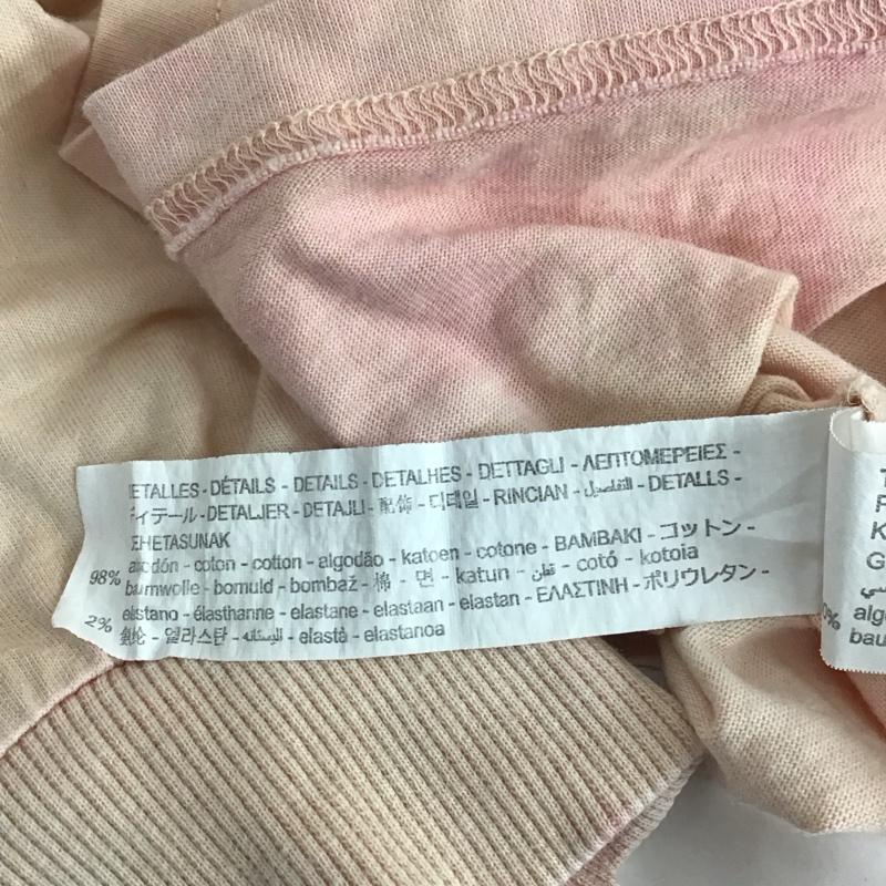 ザラ ZARA Tシャツ 長袖 0438 329 620 NIRVANA ロンT バックプリント L ロゴ、文字 桃 / ピンク / レディース USED 古着 中古 10109478