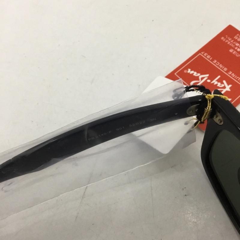 レイバン Ray-Ban めがね・サングラス サングラス RB2140-F WAYFARER カラーレンズ ケース付き ロゴ、文字 黒 / ブラック / メンズ USED 古着 中古 10129413