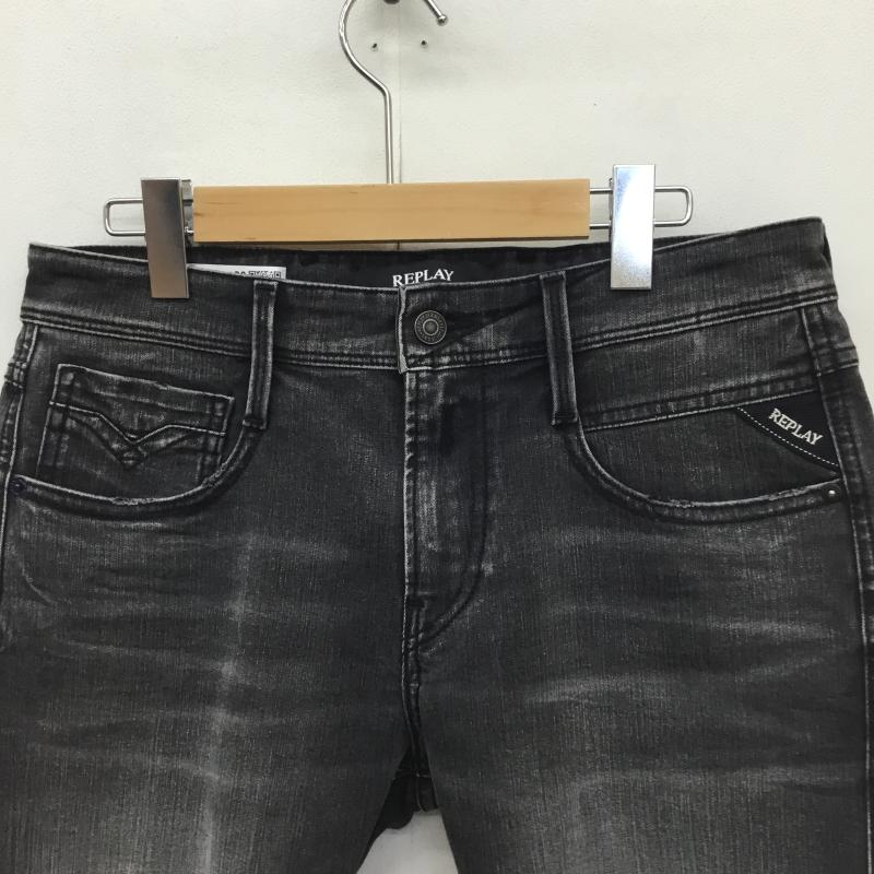 リプレイ REPLAY パンツ ショートパンツ REPLAY ショートパンツ MA996.000 30インチ 無地 灰 / グレー / メンズ USED 古着 中古 10129669