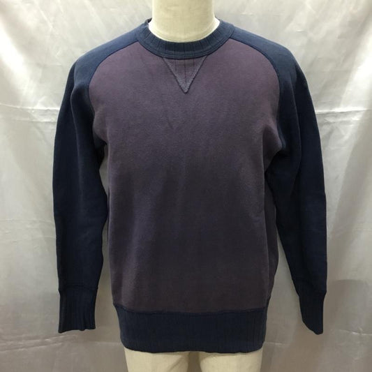 トゥームーン two moon トレーナー 長袖 長袖スウェット 長袖トレーナー リブカットソー 長袖カットソー ラグラン 42 無地 マルチカラー / マルチカラー /  メンズ USED 古着 中古 10112307