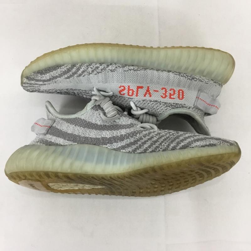 アディダス adidas スニーカー スニーカー B37571 YEEZY BOOST 350 V2 27.5cm 27.5cm ロゴ、文字 灰 / グレー / メンズ USED 古着 中古 10130773