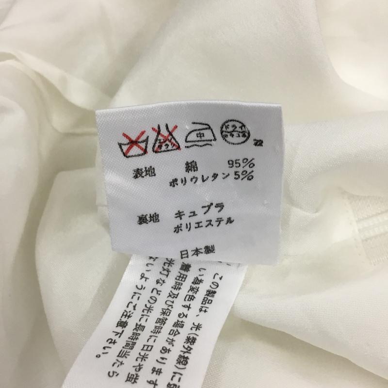 ラルフローレン RALPHLAUREN スカート ひざ丈スカート 7 無地 白 / ホワイト / レディース USED 古着 中古 10110773