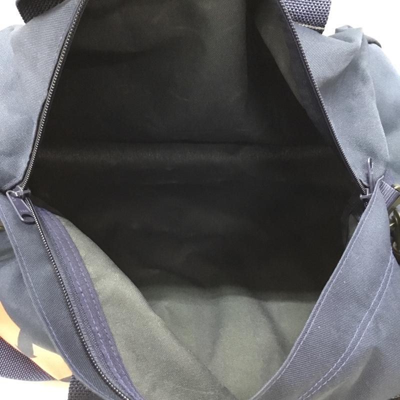 エックスガール X-girl ボストンバッグ ボストンバッグ 0521090 2WAY ロゴ、文字 紺 / ネイビー / レディース USED 古着 中古 10122306