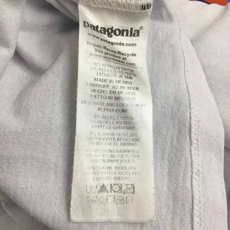 パタゴニア patagonia Tシャツ 半袖 38504sp20 バックプリントTシャツ 半袖カットソー M ロゴ、文字 白 / ホワイト / メンズ USED 古着 中古 10150386