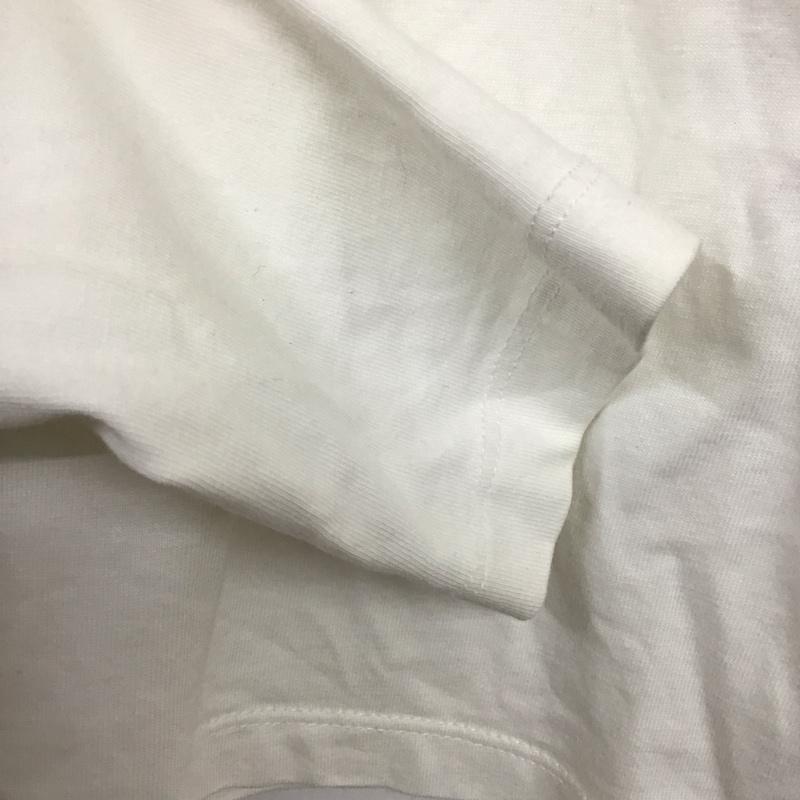 カルバン・クライン Calvin Klein Tシャツ 長袖 XS ロゴ、文字 X プリント 白 / ホワイト / レディース USED 古着 中古 10129632