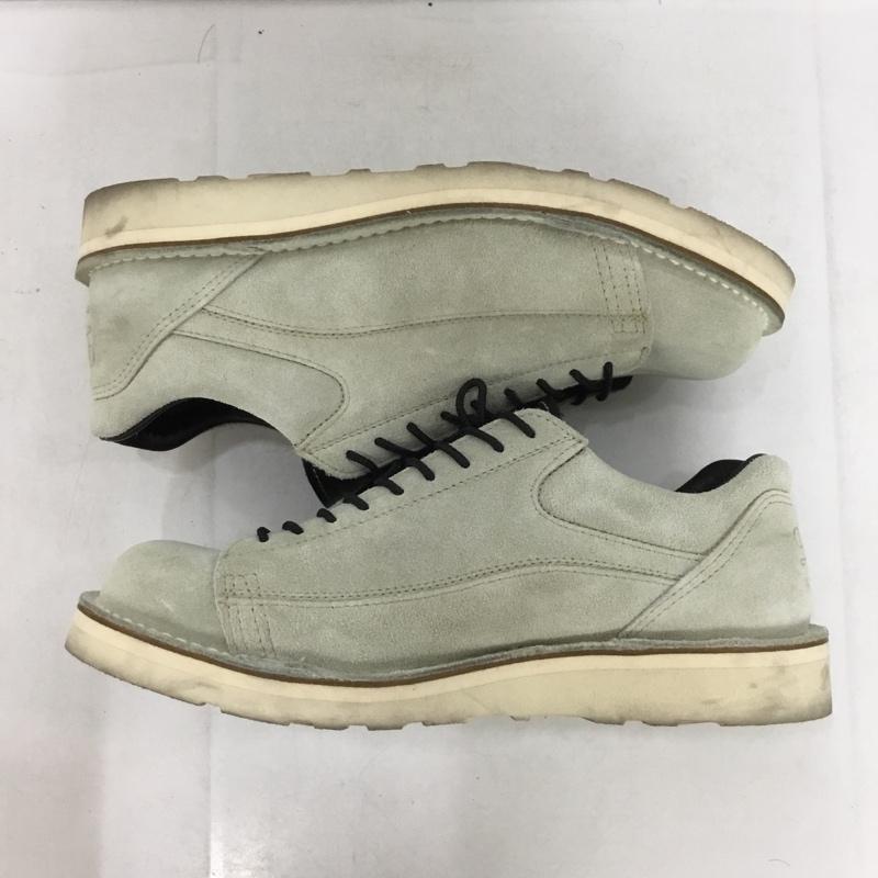 ダナー Danner カジュアルシューズ カジュアルシューズ D-4002 HOOD RIVER レザーシューズ 8 箱有 US:8 ロゴ、文字 アイボリー / アイボリー / メンズ USED 古着 中古 10137376