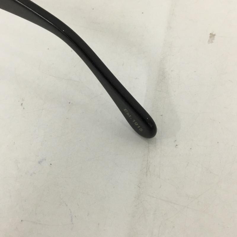 モスコット MOSCOT めがね・サングラス めがね LEMTOSH ケース付き 無地 黒 / ブラック / メンズ USED 古着 中古 10130784