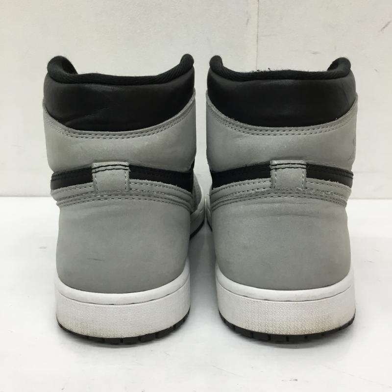 ナイキ NIKE スニーカー スニーカー 555088-035 Air Jordan 1 High OG Shadow 2.0 28.0cm ロゴ、文字 黒 / ブラック / X 灰 / グレー / メンズ USED 古着 中古 10137806