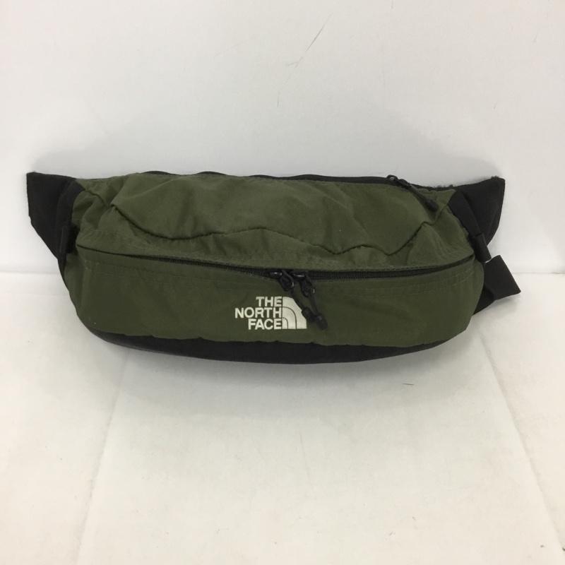 ザノースフェイス THE NORTH FACE ウエストバッグ ウエストバッグ NM72204 Sweep ロゴ、文字 黒 / ブラック / X カーキ / カーキ / メンズ USED 古着 中古 10134296
