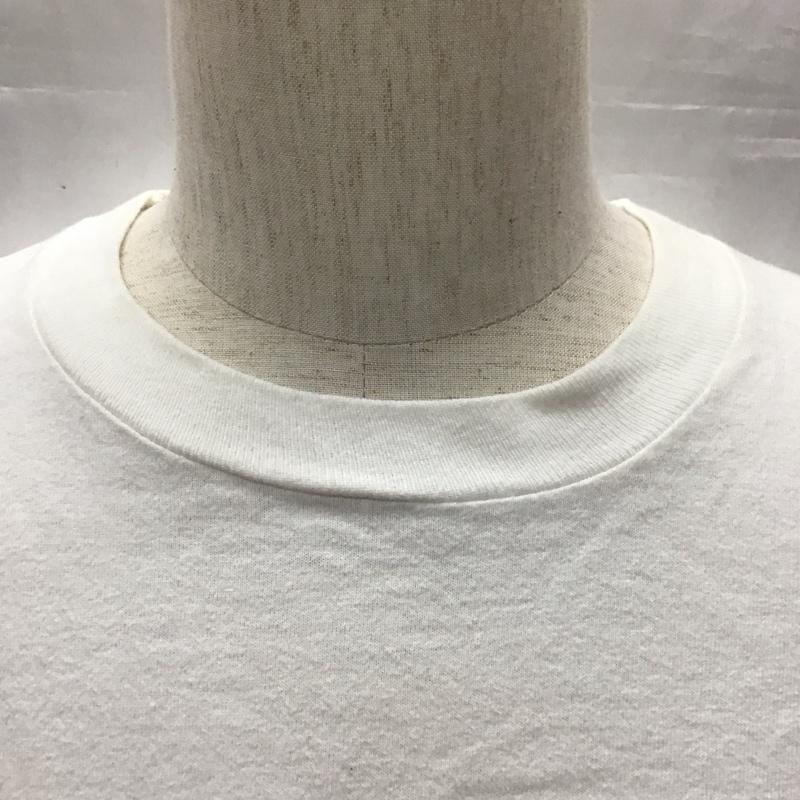 フルーツオブザルーム FRUIT OF THE LOOM Tシャツ 半袖 半袖カットソー プリントTシャツ クルーネックカットソーカットソー 90s 古着 L プリント 白 / ホワイト /  メンズ USED 古着 中古 10113590