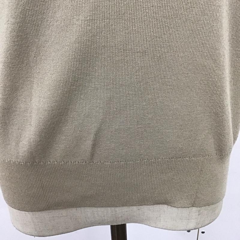 テチチ Te chichi ベスト ベスト ノースリーブカットソー ニットベスト プルオーバー FREE 無地 ベージュ / ベージュ / レディース USED 古着 中古 10124123