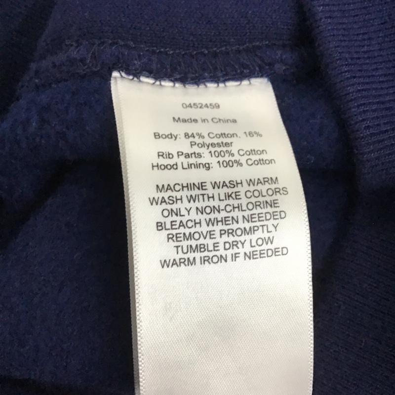 ポロバイラルフローレン Polo by RALPH LAUREN パーカー 長袖 ジップアップパーカー 長袖パーカー カジュアルジャケット S ロゴ、文字 紺 / ネイビー / メンズ USED 古着 中古 10140828