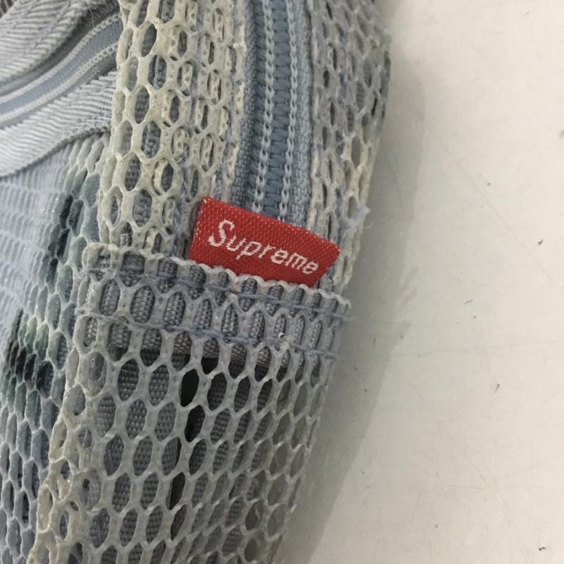 シュプリーム Supreme ショルダーバッグ ショルダーバッグ 20SS Camo Small Shoulder Bag 迷彩 カモ柄 ロゴ、文字 水色 / ライトブルー / X 黒 / ブラック / メンズ USED 古着 中古 10129558