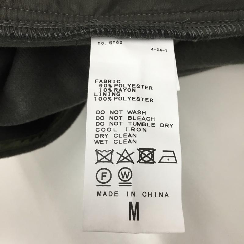 インヘリット INHERIT シャツ、ブラウス 長袖 20-011-720-6004-4-0 バンドカラー TECWOOL タグ付き M 無地 カーキ / カーキ / メンズ USED 古着 中古 10114801