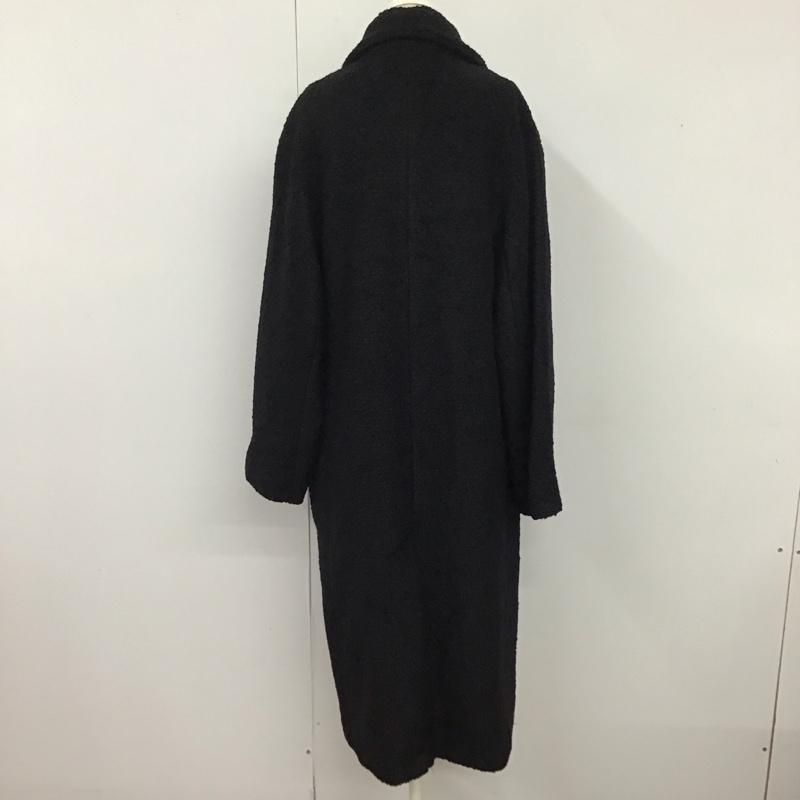 ムルーア MURUA コート コート一般 011850000801 ダブルブークレコート M 無地 黒 / ブラック / レディース USED 古着 中古 10121327