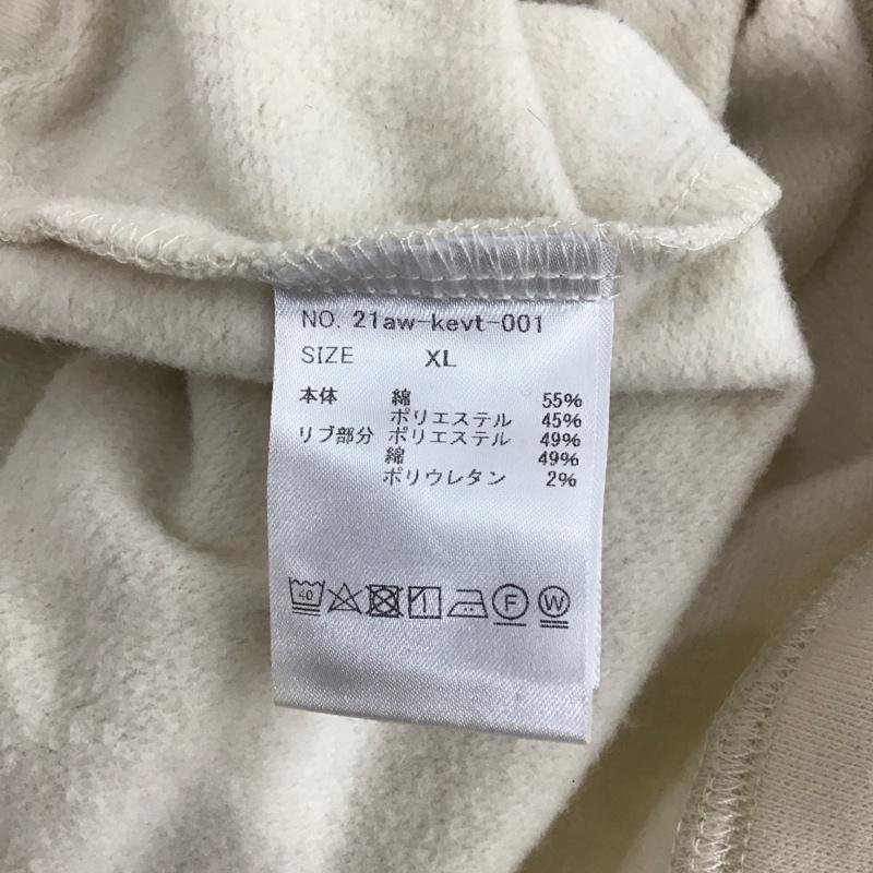 ケルティ KELTY トレーナー 長袖 21aw-kevt-001 XL ロゴ、文字 白 / ホワイト /  メンズ USED 古着 中古 10120531