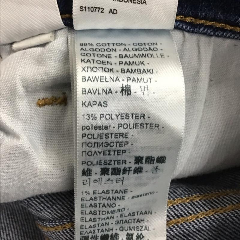 リーバイストラウスアンドコー Levi Strauss & co. パンツ デニム、ジーンズ デニムパンツ ワイドパンツ カジュアルパンツ ストレッチパンツ 30インチ 無地 インディゴ / インディゴ / メンズ USED 古着 中古 10150726