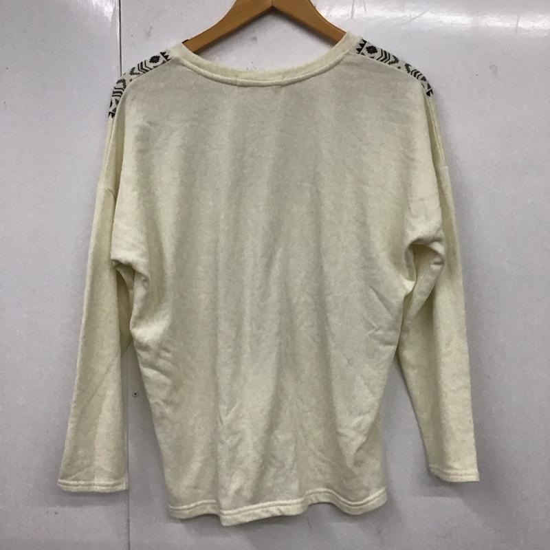 ハートマーケット HEARTMARKET カットソー 長袖 長袖カットソー クルーネックカットソー ロングスリーブカットソー プリントTシャツ FREE プリント マルチカラー / マルチカラー / レディース USED 古着 中古 10119558