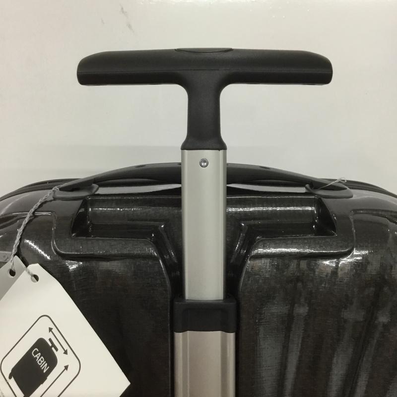 サムソナイト Samsonite スーツケース、トランク スーツケース、トランク 53449 COSMOLITE 36L コスモライト 機内持ち込み 無地 黒 / ブラック / メンズ USED 古着 中古 10132264