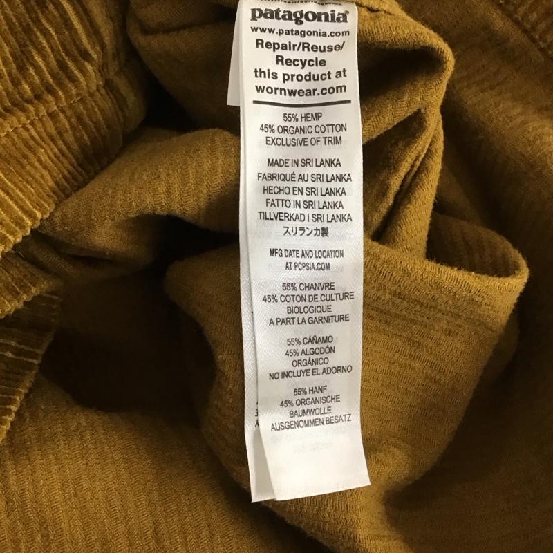 パタゴニア patagonia シャツ、ブラウス 長袖 長袖シャツ コーデュロイシャツ カジュアルシャツ L ロゴ、文字 マルチカラー / マルチカラー / メンズ USED 古着 中古 10147780