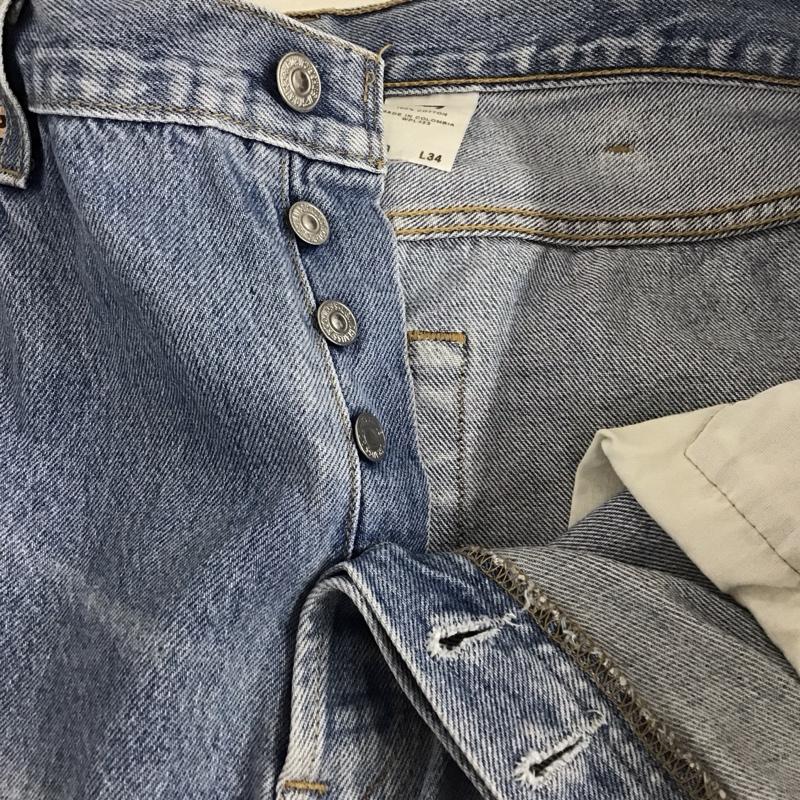 リーバイストラウスアンドコー Levi Strauss & co. パンツ デニム、ジーンズ ハーフパンツ ショートパンツ デニムパンツ 40 無地 インディゴ / インディゴ / メンズ USED 古着 中古 10129641