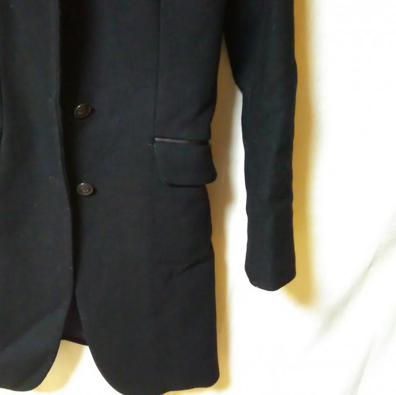 ボルニー BORNY コート コート一般 S 無地 黒 / ブラック / レディース USED 古着 中古 10013162