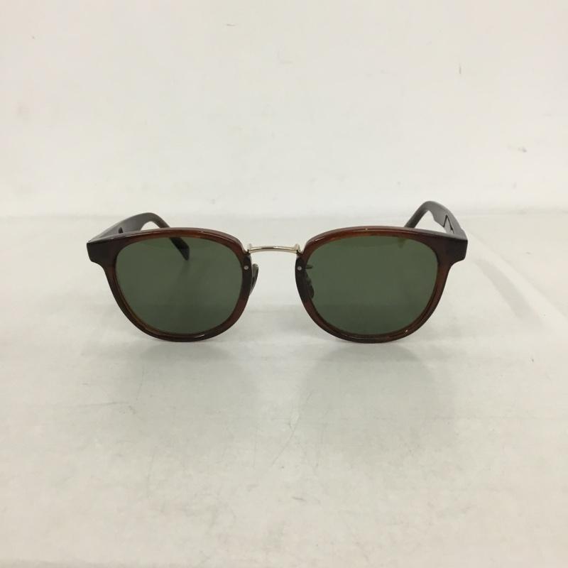 ブラン BLANC.. めがね・サングラス サングラス BM002 カラーレンズ 無地 茶 / ブラウン / メンズ USED 古着 中古 10131714