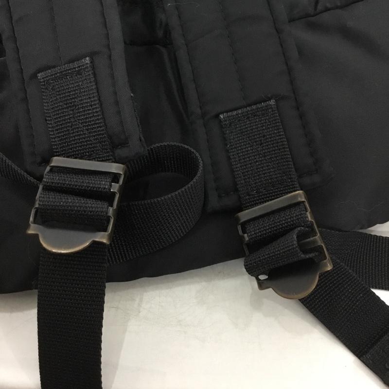 ポーター PORTER リュックサック、デイパック リュックサック、デイバッグ RUCKSACK TANKER タンカー ロゴ、文字 黒 / ブラック / メンズ USED 古着 中古 10145197