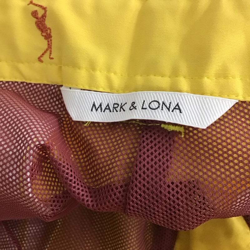 マークアンドロナ MARK&LONA パンツ ショートパンツ ショートパンツ ハーフパンツ カジュアルパンツ L ロゴ、文字 黄 / イエロー / メンズ USED 古着 中古 10138181