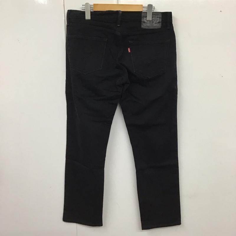 リーバイストラウスアンドコー Levi Strauss & co. パンツ デニム、ジーンズ デニムパンツ スリムパンツ ストレッチパンツ ジーンズ 32インチ 無地 黒 / ブラック /  メンズ USED 古着 中古 10123552