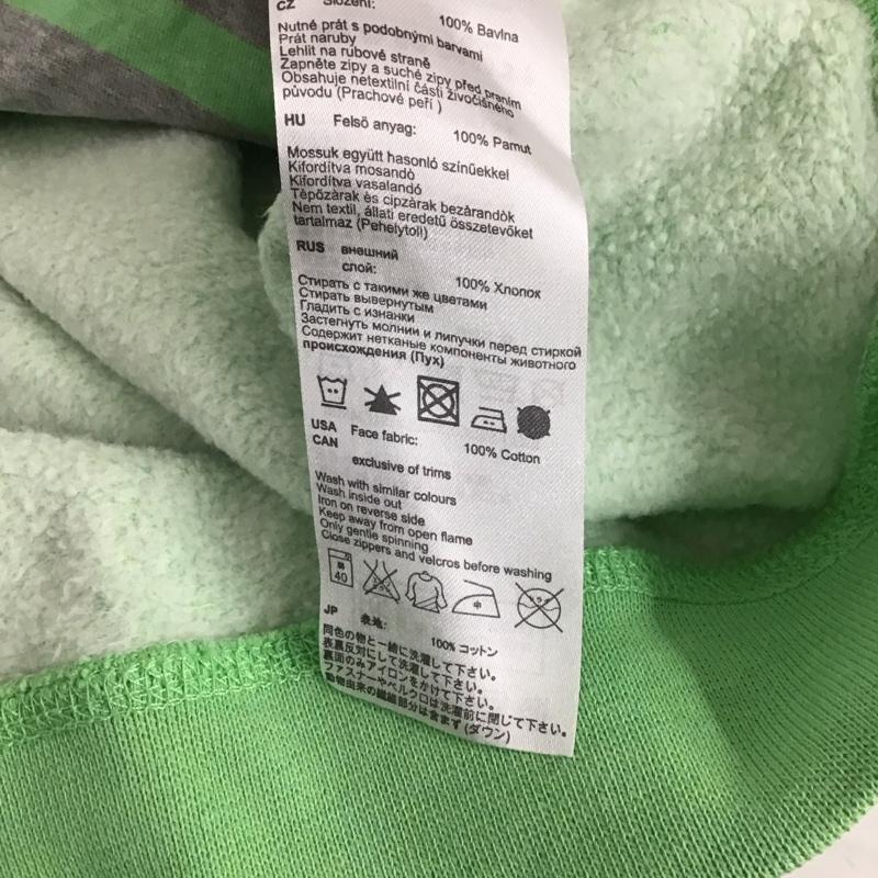 マムート Mammut パーカー 長袖 長袖パーカー ジップアップパーカー スウェット M ロゴ、文字 緑 / グリーン / メンズ USED 古着 中古 10130675