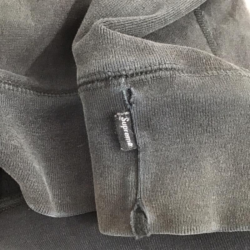 シュプリーム Supreme パーカー 長袖 21FW ArabicLogoHoodedSweatshirt 長袖パーカースウェット プルオーバー XL ロゴ、文字 黒 / ブラック /  メンズ USED 古着 中古 10125616