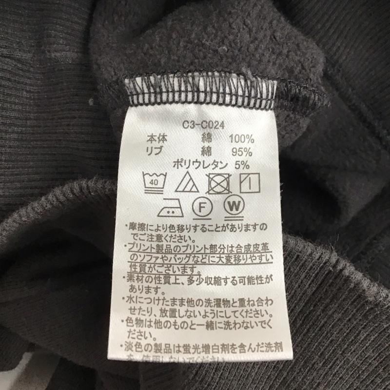 チャンピオン Champion トレーナー 長袖 C3-C024 スウェット 裏起毛 M ワンポイント チャコールグレー / チャコールグレー /  メンズ USED 古着 中古 10120203