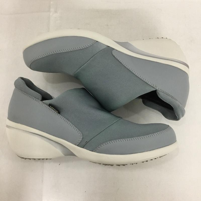 マドラスウォーク madras Walk スリッポン スリッポン MWL1008 スニーカー GORE-TEX 22.5cm 22.5cm 無地 灰 / グレー / レディース USED 古着 中古 10135791