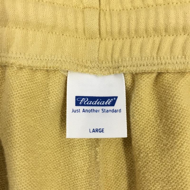 ラディアル RADIALL ボトムス ボトムス スウェットパンツ ジャージ カジュアルパンツ ワイドパンツ L 無地 黄 / イエロー / メンズ USED 古着 中古 10108727