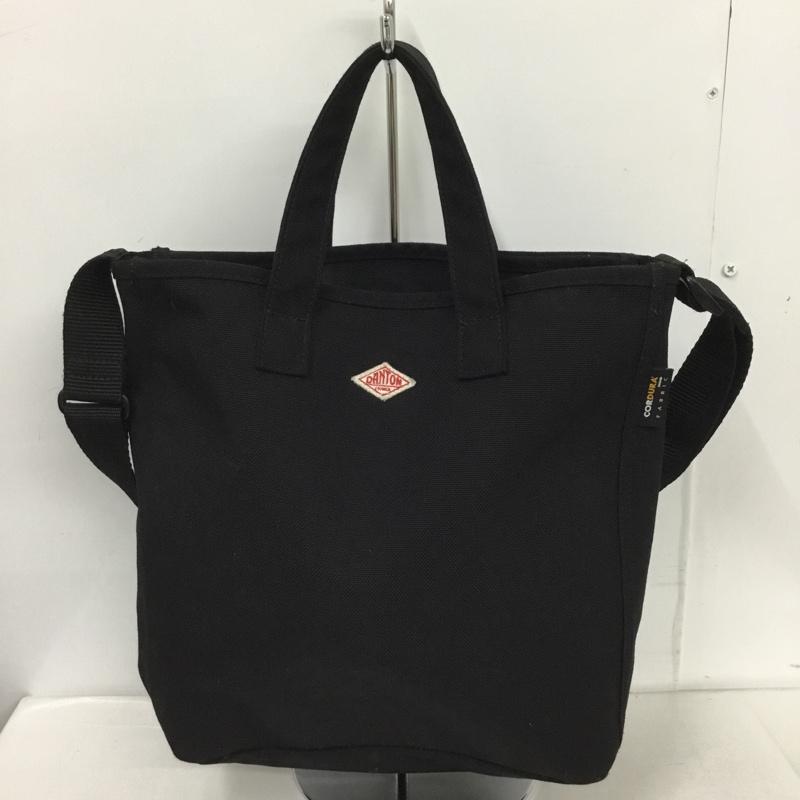 ダントン Danton ショルダーバッグ ショルダーバッグ 2WAY ハンドバッグ ロゴ、文字 黒 / ブラック / レディース USED 古着 中古 10125225