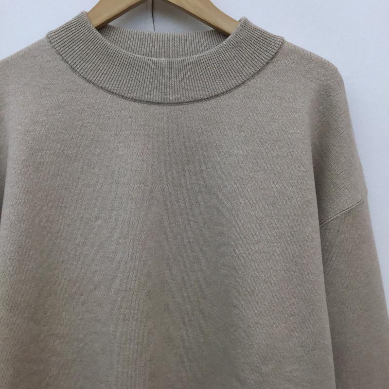 USフルギ US古着 ニット、セーター 長袖 UN-USELESS 3 無地 茶 / ブラウン / メンズ USED 古着 中古 10139207