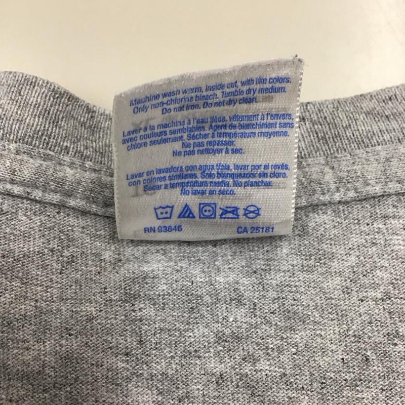 ギルダン GILDAN Tシャツ 半袖 半袖カットソー プリントTシャツ クルーネックカットソー バンドT 00s beatles XL プリント 灰 / グレー / メンズ USED 古着 中古 10118414