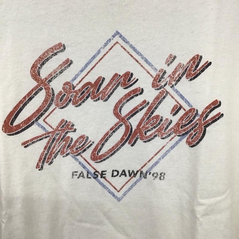 ローリーズファーム LOWRYS FARM Tシャツ 半袖 FREE プリント アイボリー / アイボリー / レディース USED 古着 中古 10133134