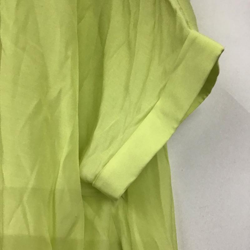 レプシィム LEPSIM カットソー 半袖 2way FREE 無地 薄緑 / ライトグリーン / レディース USED 古着 中古 10130393
