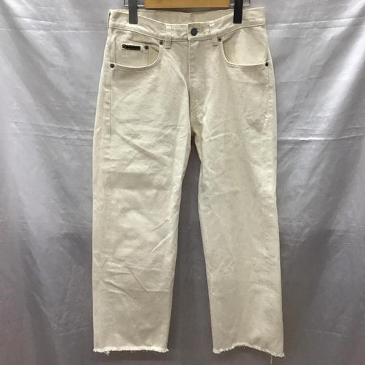 カルバン・クライン Calvin Klein パンツ デニム、ジーンズ 30 無地 アイボリー / アイボリー /  メンズ USED 古着 中古 10122594