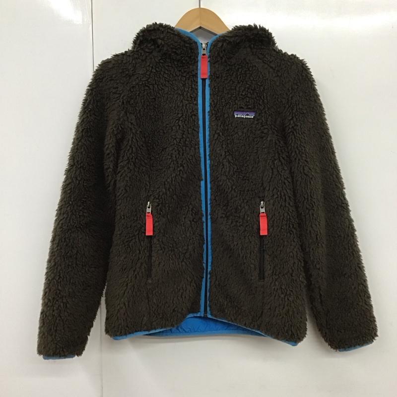 パタゴニア patagonia ジャケット、上着 ジャンパー、ブルゾン ボアジャケット XS 無地 茶 / ブラウン / レディース USED 古着 中古 10131146