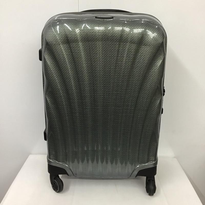 サムソナイト Samsonite スーツケース、トランク スーツケース、トランク 53449-1041 Samsonite 55cm 36L ブラック 機内持ち込み可 キャリーケース 無地 緑 / グリーン / メンズ USED 古着 中古 10125194
