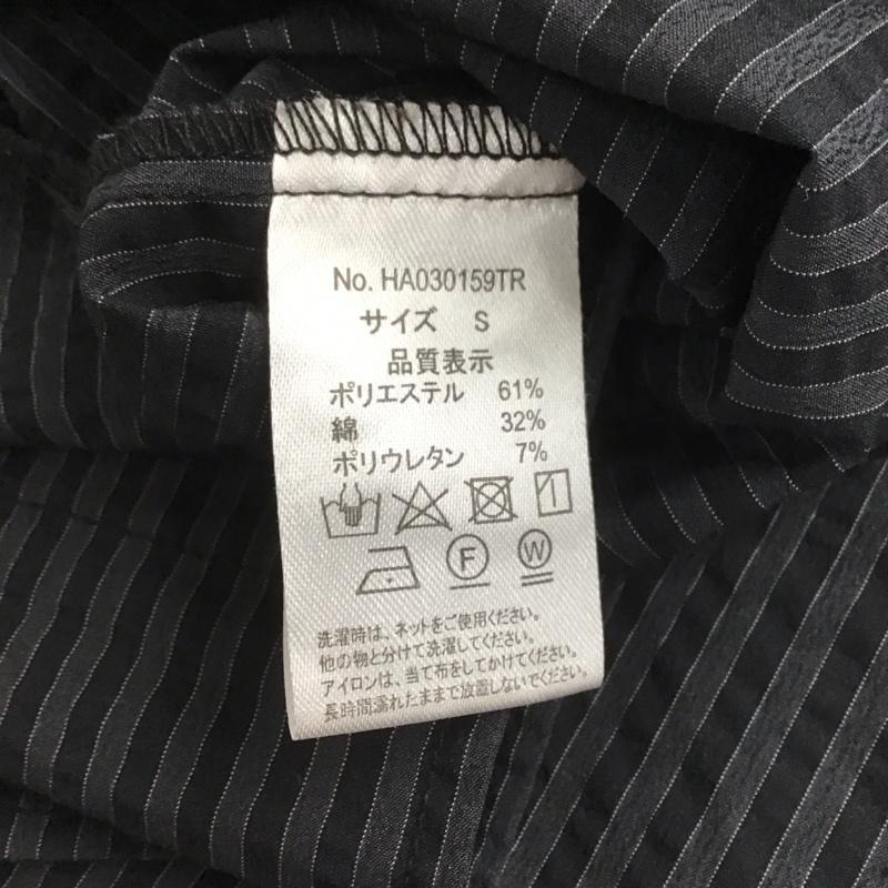 ハレ HARE ジャケット、上着 ジャケット、ブレザー ha030159tr ストライプ半袖シャツジャケット カラーシャツジャケット カジュアルジャケット S ストライプ 灰 / グレー / メンズ USED 古着 中古 10107491