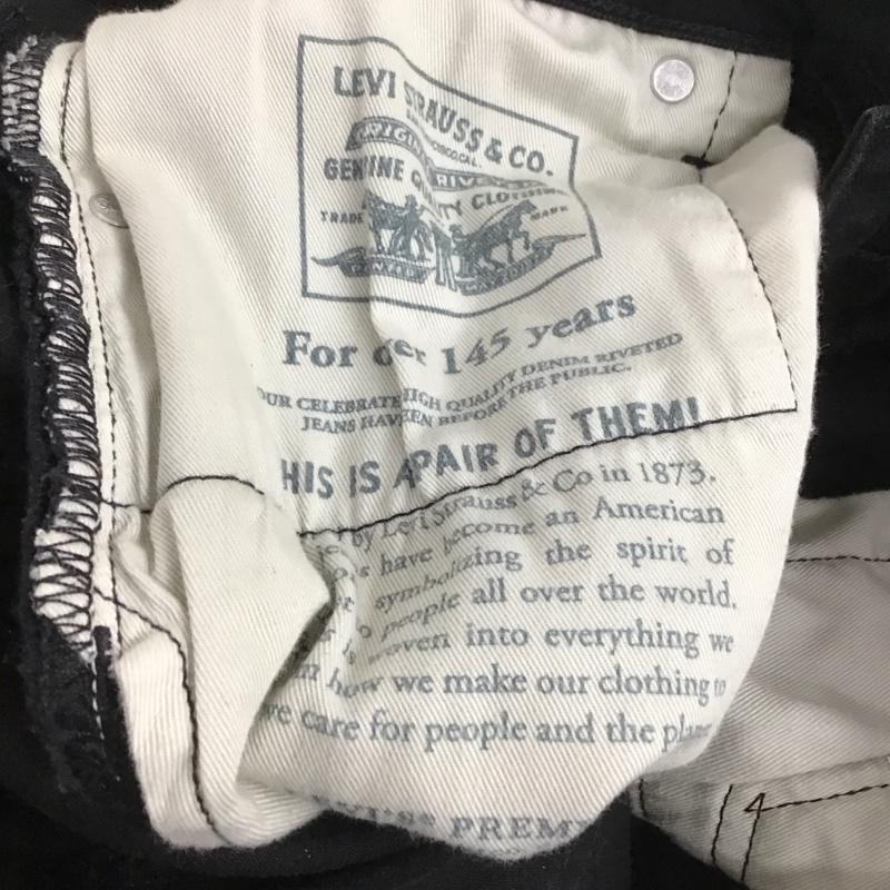 リーバイス Levi s パンツ デニム、ジーンズ 31インチ 無地 黒 / ブラック / メンズ USED 古着 中古 10131435