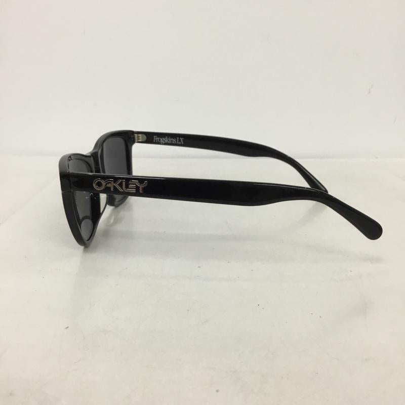 オークリー OAKLEY めがね・サングラス サングラス OO2039-01 Frogskins LX ミラーレンズ ロゴ、文字 黒 / ブラック / メンズ USED 古着 中古 10136951